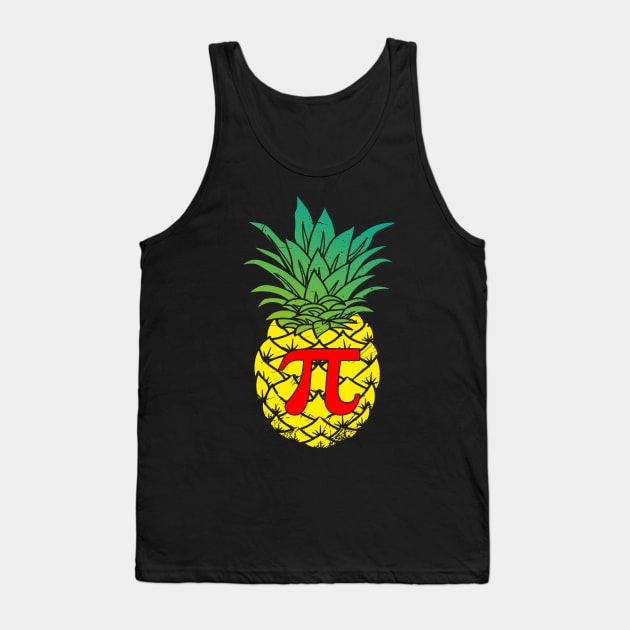 funny pineapple pi day Tank Top by Family